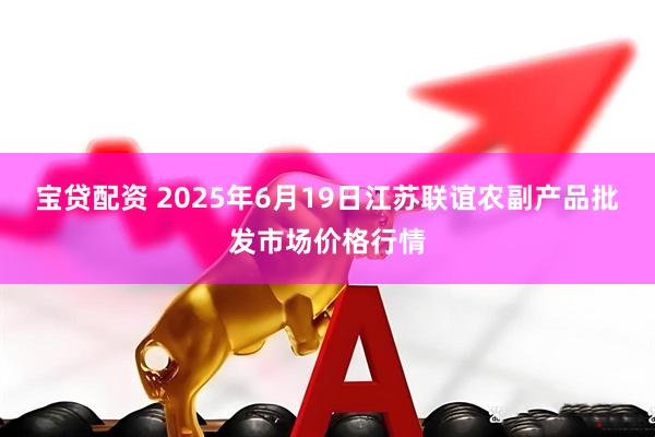 宝贷配资 2025年6月19日江苏联谊农副产品批发市场价格行情