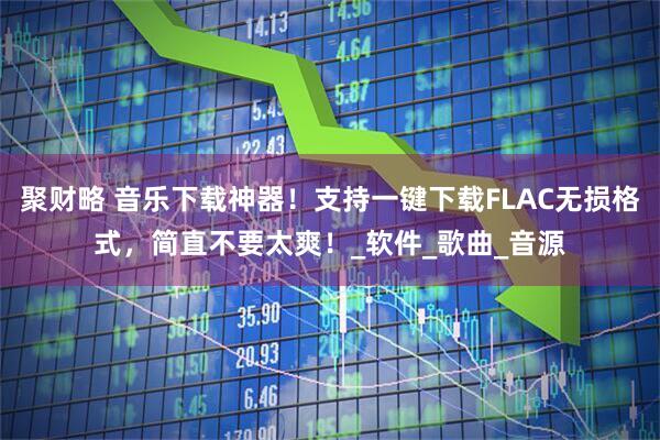 聚财略 音乐下载神器！支持一键下载FLAC无损格式，简直不要太爽！_软件_歌曲_音源