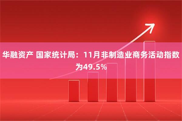 华融资产 国家统计局：11月非制造业商务活动指数为49.5%